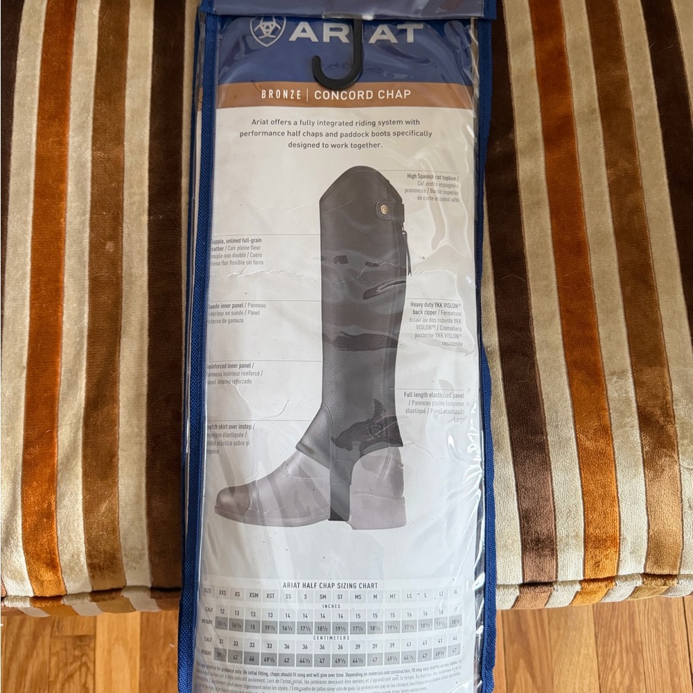 Ariat Concord Chap Half Chap XS - Picture 5 of 7